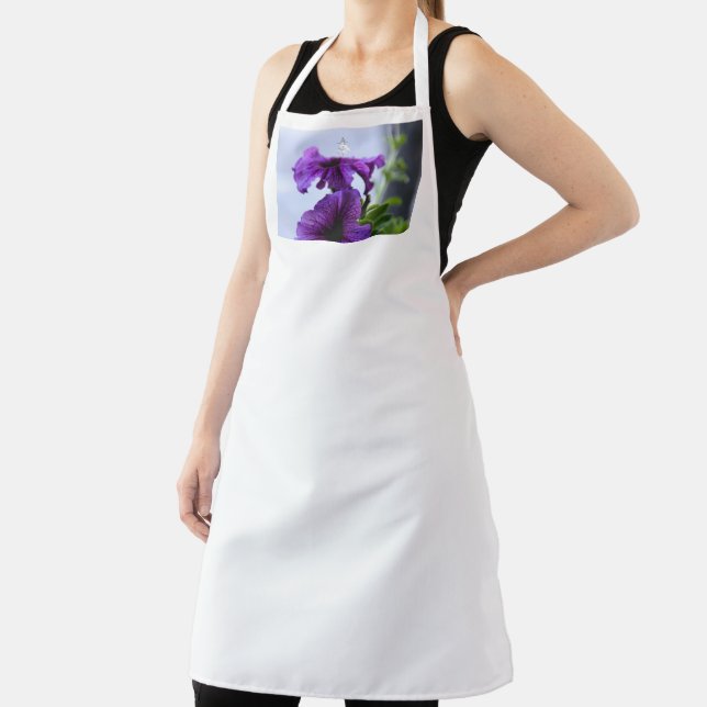 Lavender Flower Shadow Fairy  Apron (Insitu)