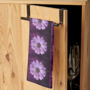 Lavender Flowers Kitchen Towel