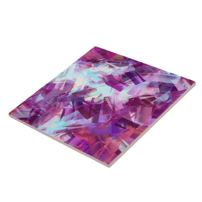 LAVENDER FLOWERS TILE (Side)