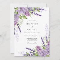 Lavender Fragrant Spring Wedding