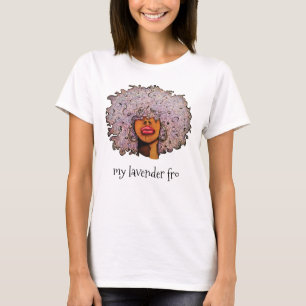 Lavender Fro Basic T-Shirt