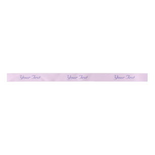 Lavender Gift Ribbon Your Own Text Satin Ribbon