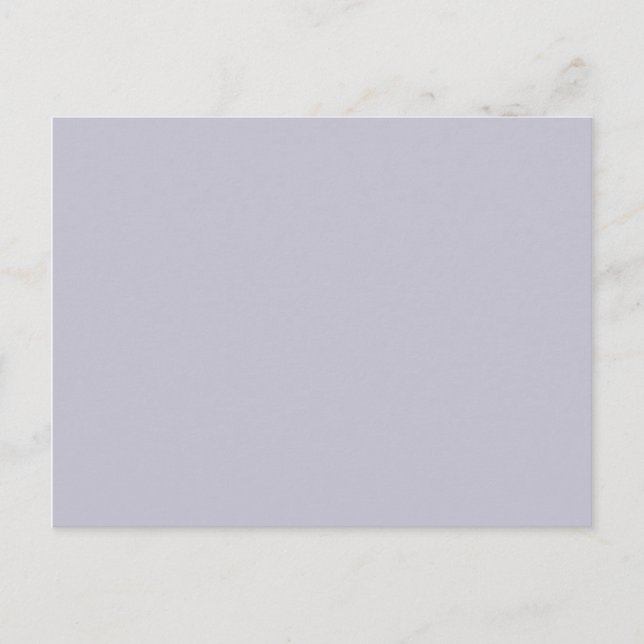 Lavender Grey Postcard (Front)