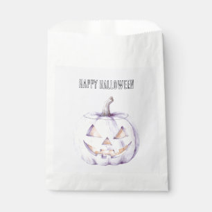 Lavender Halloween Pumpkin Favour Bag