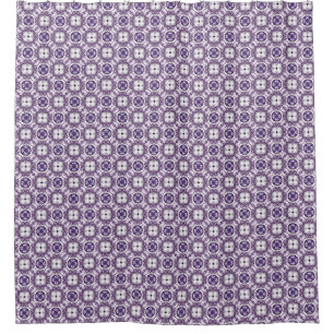 Lavender Halo Shower Curtain