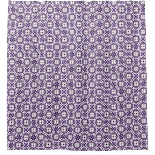 Lavender Halo Shower Curtain (Front)
