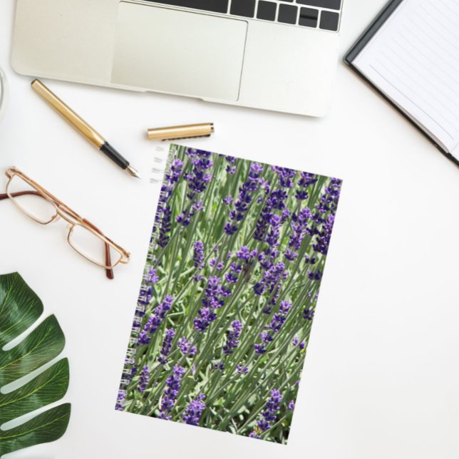 Lavender Herb Flowers Floral Notebook (Creator Uploaded)