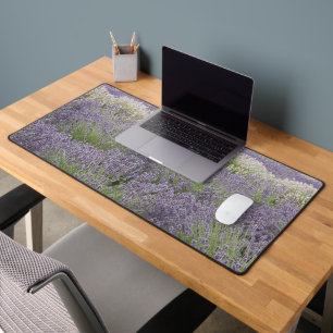 Lavender Herb Garden Floral Desk Mat