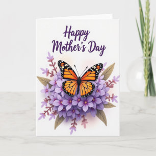 Lavender Hue Mothers Day Card