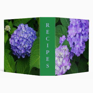 Lavender Hydrangea Binder