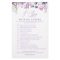 Lavender I spy with my camera wedding game