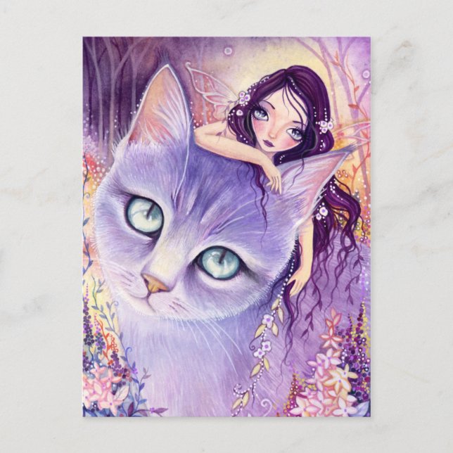 Lavender Illusion- Postcard (Front)