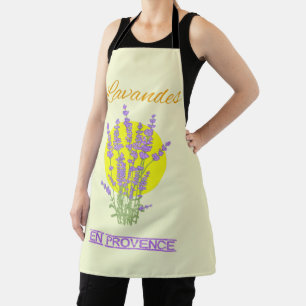 Lavender in Provence Apron
