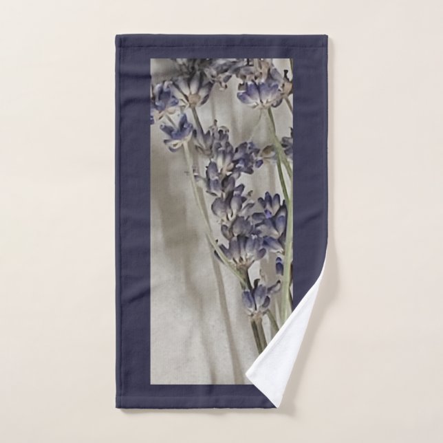 Lavender In Your Fingertips Hand Towel (Hand Towel)