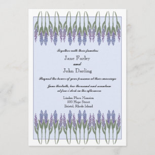 Lavender Invitation