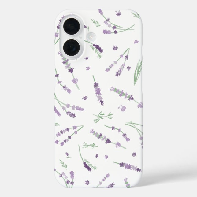 Lavender iPhone Case  (Back)