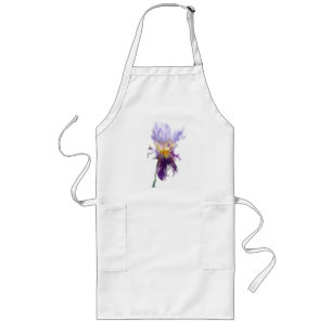 Lavender Iris Apron