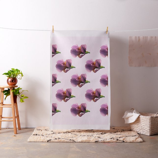 Lavender Irises....... Fabric (In Situ)