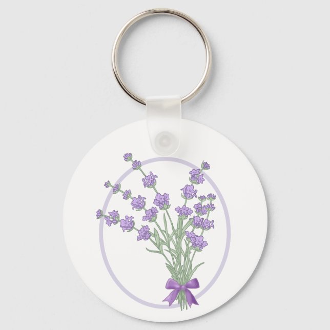 lavender keychain (Front)
