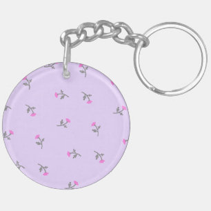 Lavender Keychain