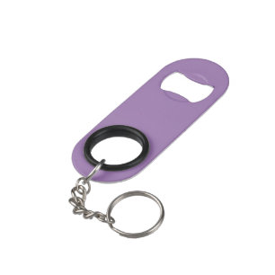 Lavender Keychain Bottle Opener