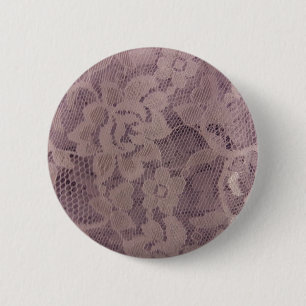 Lavender Lace 2 Inch Round Button