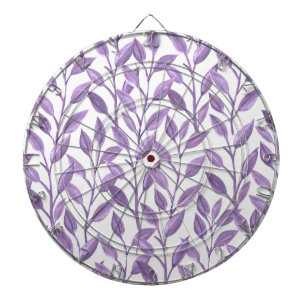 Lavender Leaves Dartboard