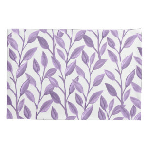 Lavender Leaves Pillowcase