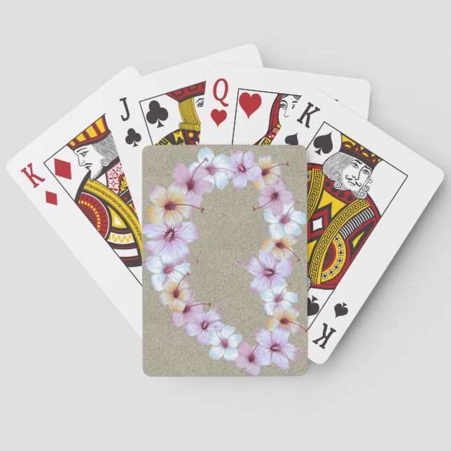 Lavender Lei Bicycle® Play Playing Cards (Back)
