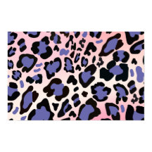 Lavender Leopard Print: Soft Stylish Wild Design