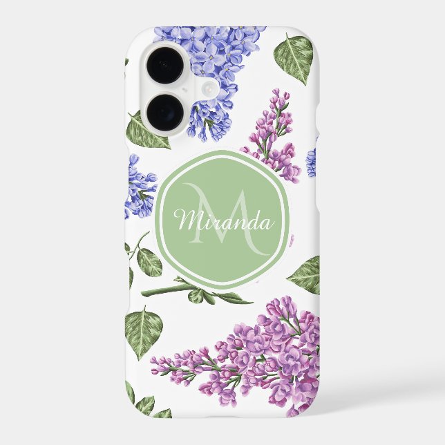 Lavender Lilac Monogram (Back)