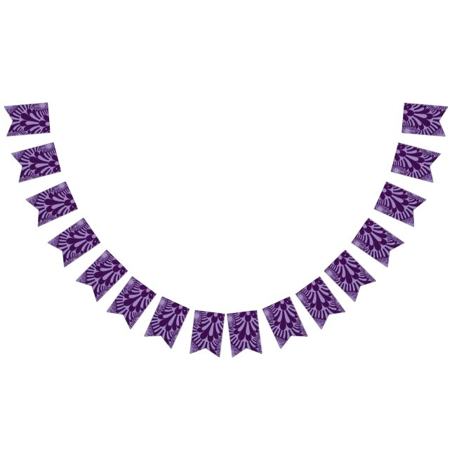 Lavender Loop Bunting Flags (All)