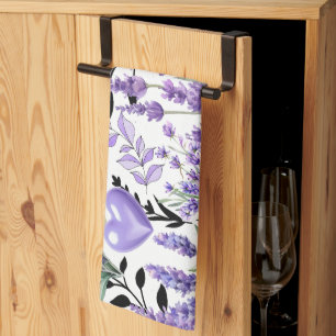 Lavender Love Kitchen Towel