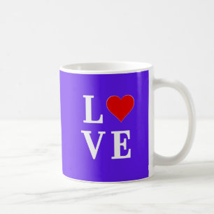 Lavender LOVE Modern Chic Elegant Coffee Mug