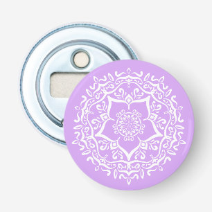 Lavender Mandala Bottle Opener