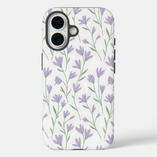 Lavender Meadow Whisper Soft Pastel Wildflower iPhone 16 Case