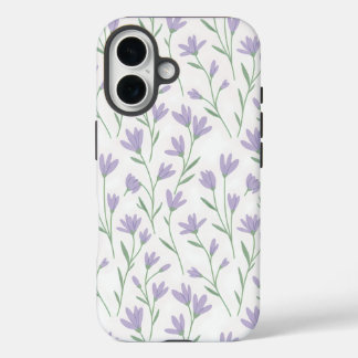 Lavender Meadow Whisper | Soft Pastel Wildflower iPhone 16 Case