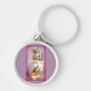 Lavender mermaid Thunder_Cove Keychain