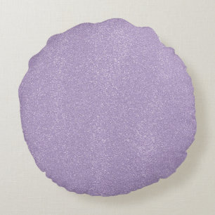 Lavender Mess Round Pillow