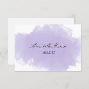 Lavender Mist   Place Card