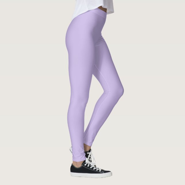 Lavender Mist Yoga Leggings (Right)