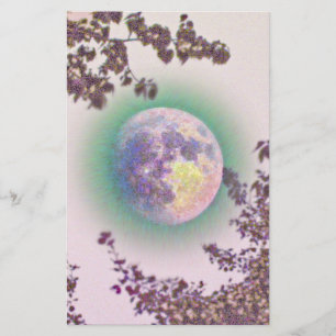 Lavender Moon Stationery