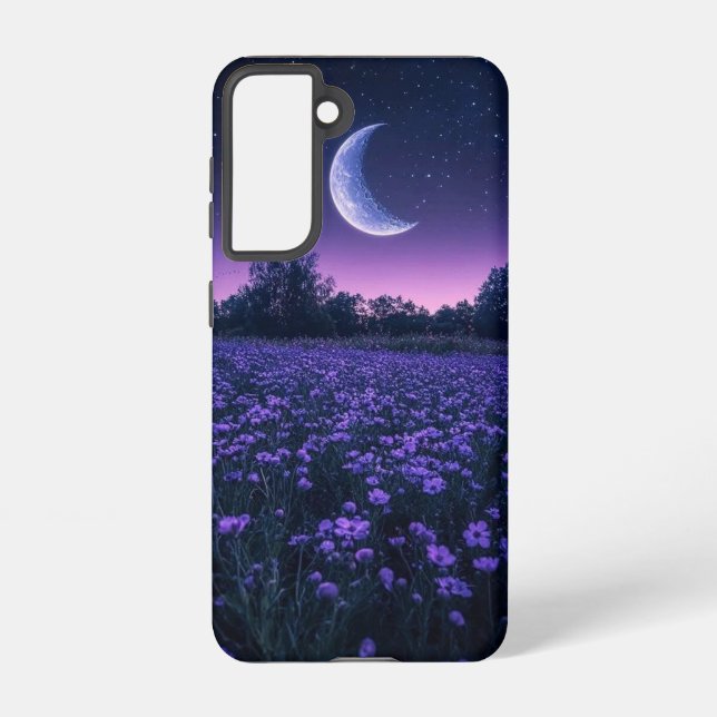 “Lavender Moonlight” Phone Case 🌙💜✨ (Back)