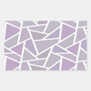 Lavender mosaic pattern sticker