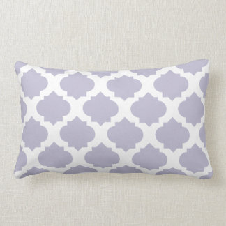 Lavender Ornate Pattern Lumbar Pillow