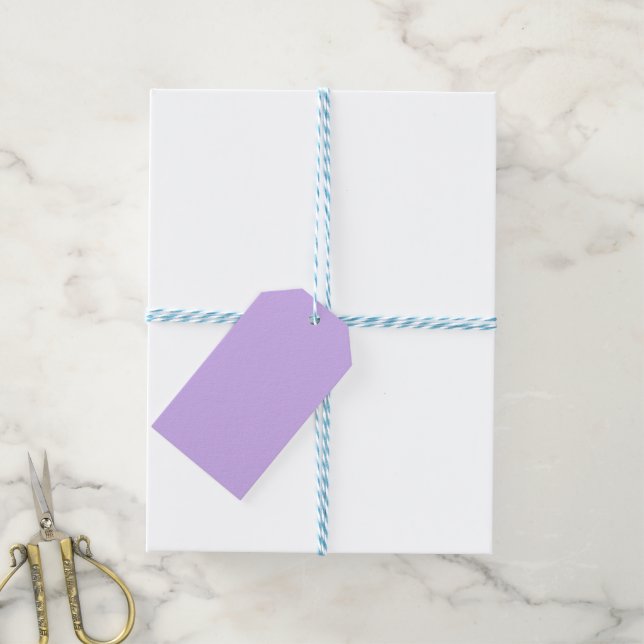Lavender Pastel Gift Tags (With Twine)