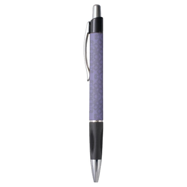 Lavender pattern pen (Top (Vertical))