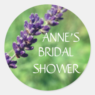 Lavender Photo Classic Sticker