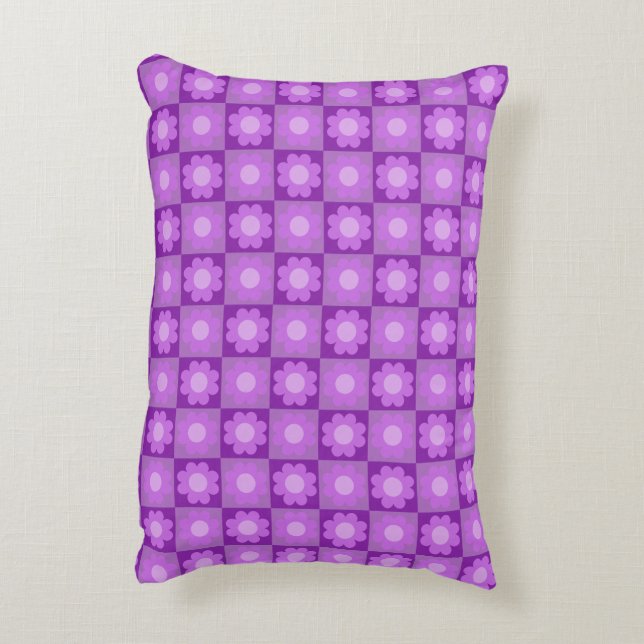 Lavender Pillow & Poufs (Back(Vertical))