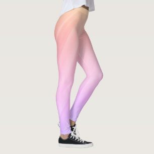 Lavender, Pink and Peach Blend Leggings